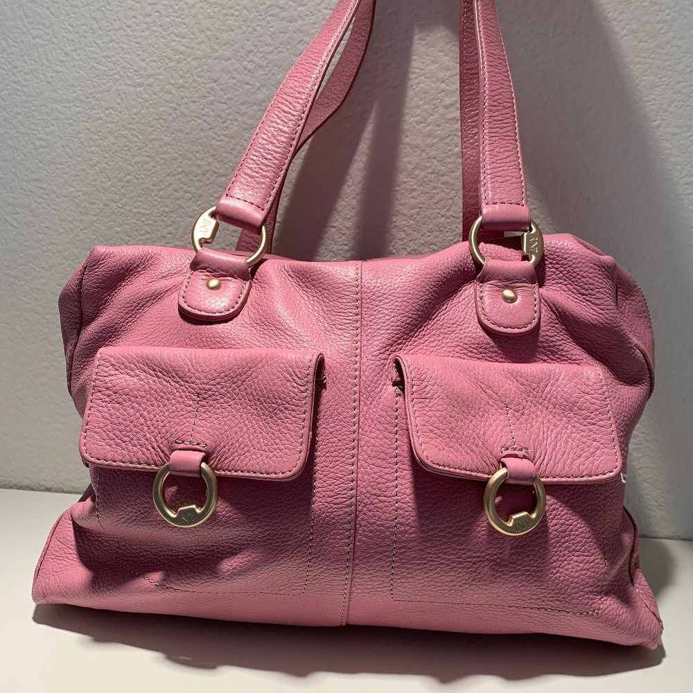 Jones New York Slouchy Leather Shoulder Bag